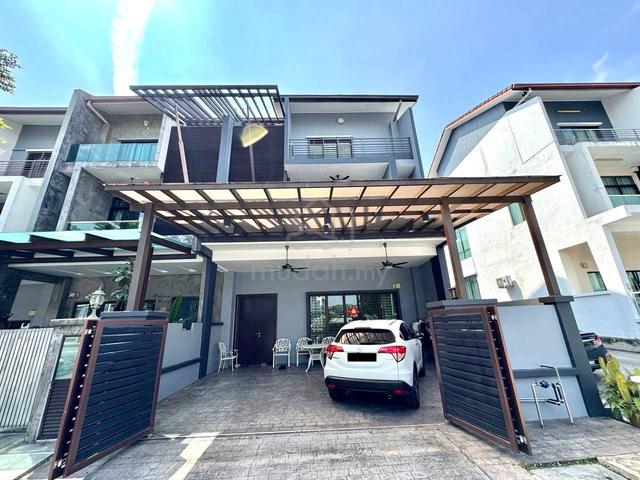 FULLY FURNISHED | END LOT ‼️ 2.5 Storey Terrace Kinrara Residence 1