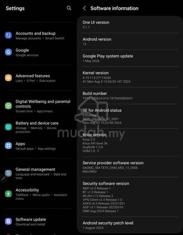 For sell Samsung Tab S7 Wifi only (used) - photo 3 of 6