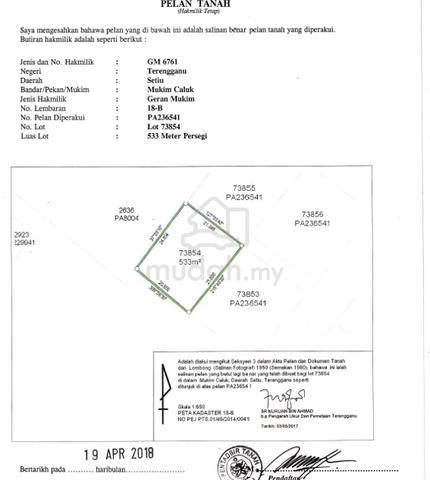 Tanah 2 lot bersebelahan di Rhu Sepuluh utk di jual. direct owner 1