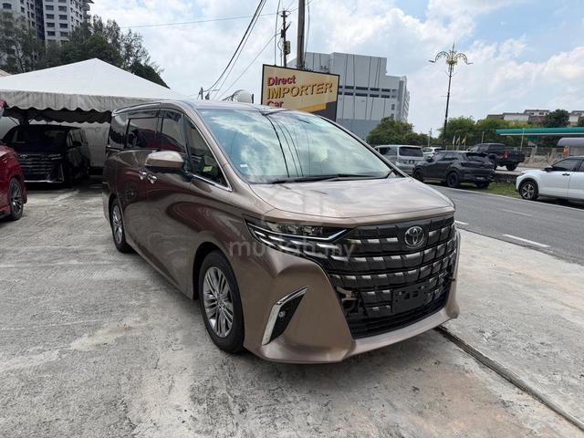 2025 Toyota ALPHARD 2.5 Z (A) GOLD COLOUR 3000KM - 4