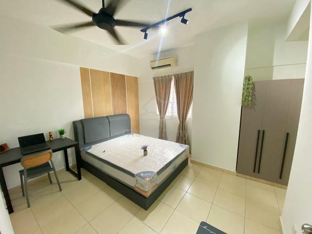 [ Muji Themed New Furniture Master Room ] Bandar Menjalara Beverly 2