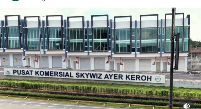 Three Storey Shop Office Skywiz Ayer Keroh nr Bukit Beruang 1