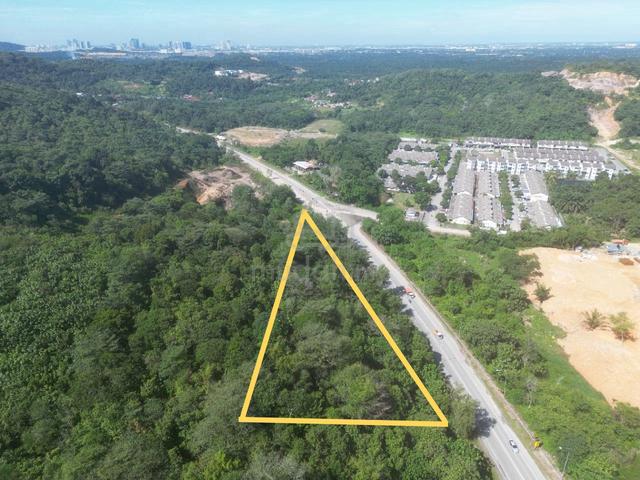 Tepi Jalan Utama 1.18 Ekar Tanah Pertanian Bukit Cherakah 1