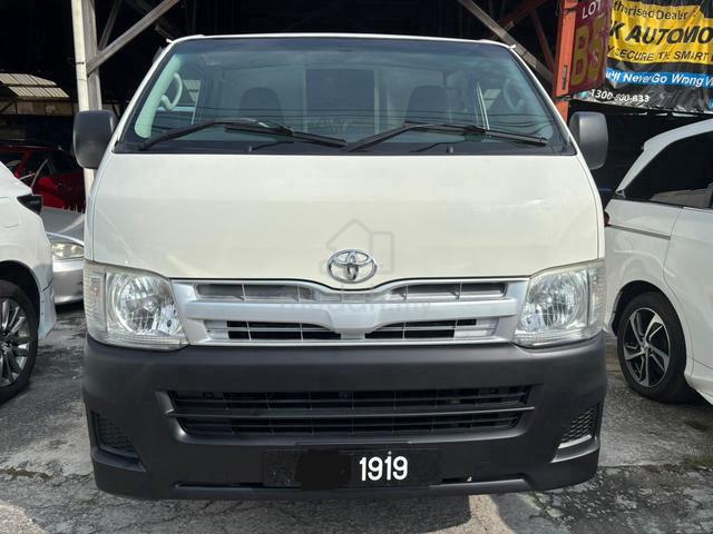 2013 Toyota HIACE 2.5 FACELIFT (M) Full Panel Van - 2