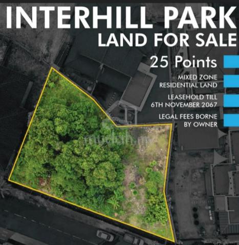 Land For Sale! Mixed Zone Residential land at Interhill Park Miri 1