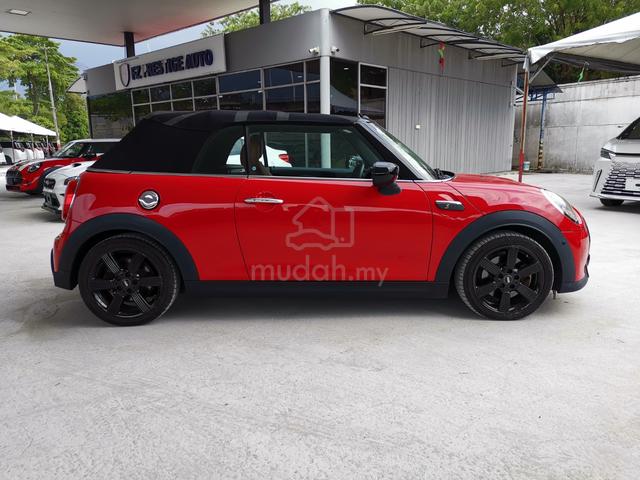 2021 Mini COOPER S 2.0L CONVERTIBLE BROWN INTERIOR - 5