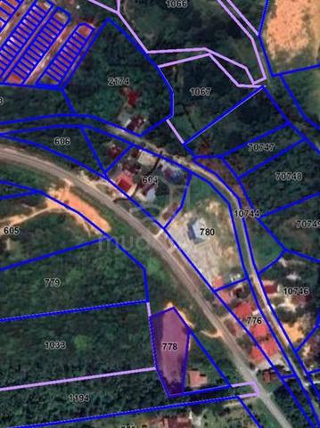 Tanah tepi jalan utama untuk dijual 1