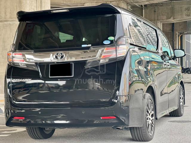 2015 Toyota VELLFIRE 2.5 ZA POWER DOOR POWER BOOT - 2
