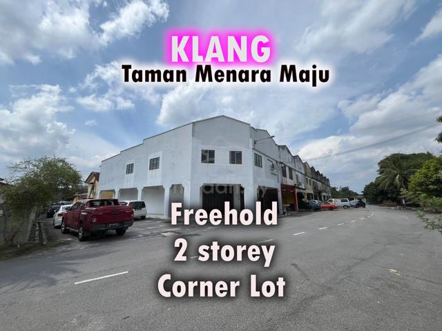 Taman Menara Maju Klang Jenjarom Freehold Corner Shoplot 2 Storey 1