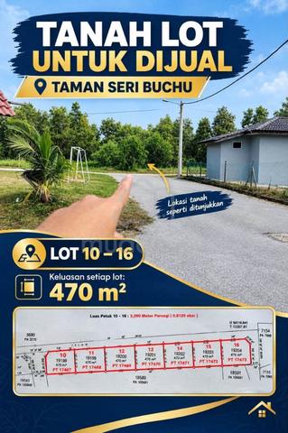 7 Tanah Lot Mampu Milik Dekat Taman Seri Buchu,Batu Rakit, Kuala Nerus 1