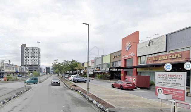 Facing Main Road Hot Area Ipoh Garden East Festivo Walk Double Storey 1