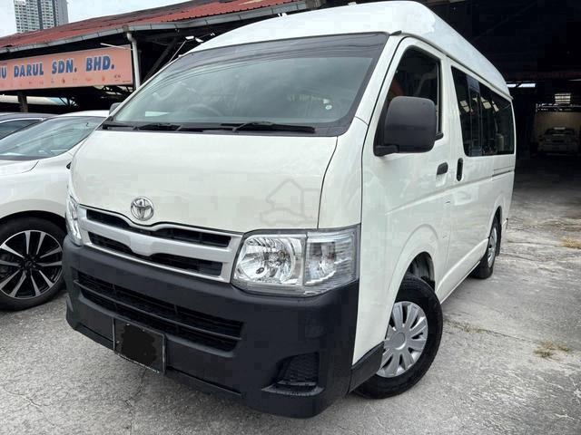 2012 Toyota HIACE 2.5 HIGH ROOF (M) Window Van - 2