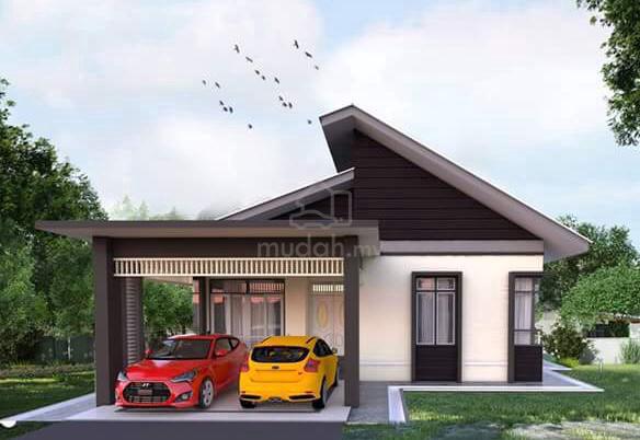 5 BaNGLO MAMPU MILIK TEPI JALAN UTAMA RANTAU ABANG (DEKAT PETRONAS ) 1