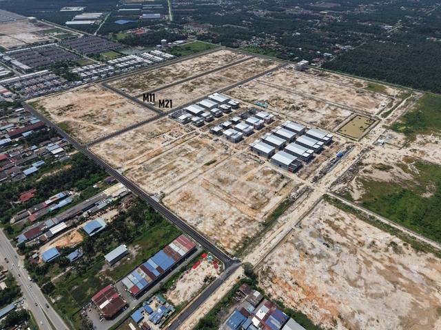 CORNER LOT Medium Industrial Land Jenjarom Business Park Kuala Langat 1