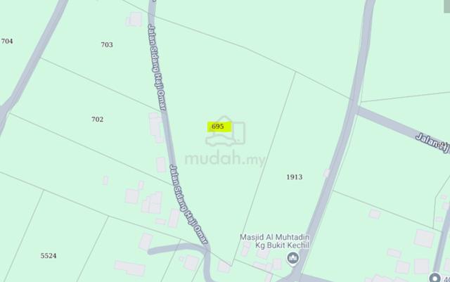 FREEHOLD NON-BUMI Land (Lot 695) di Kg Bukit Kechil 1