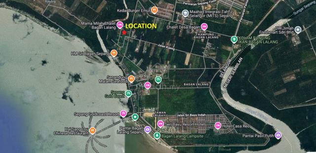 Tanah 0.25 ekar Bagan Lalang , Sepang bersaiz lot 10,893sqft 1