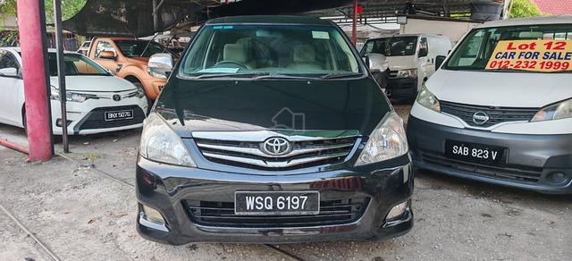 2009 Toyota INNOVA 2.0 G (A) One Owner Acc Free - 2