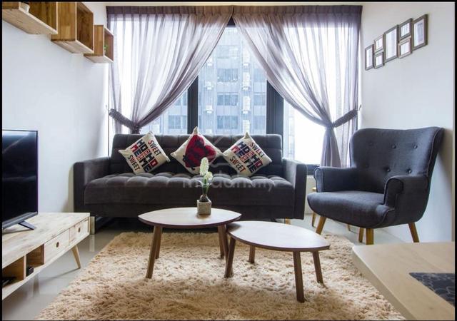 🚆 KL 3R2B Condo For Sale | Walk To MRT LRT KTM Transit Area 🏙️ Freehold & Fully Furnished 1