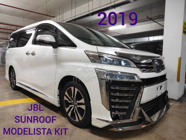 SUNROOF 2019 Toyota VELLFIRE 2.5 ZG *JBL*BODYKIT