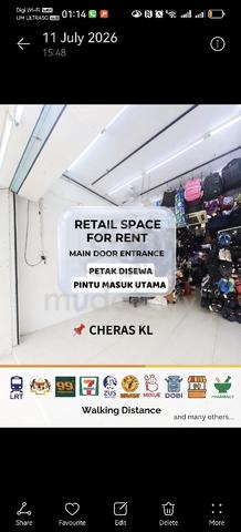 Ruang Kedai Disewa Cheras KL Prime Locatian  1