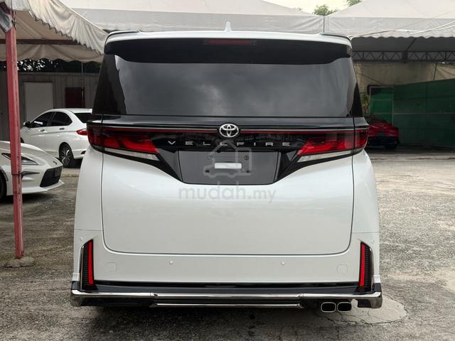 BLACK INTERIOR 2024 Toyota VELLFIRE 2.4 Z PREMIUM - 5