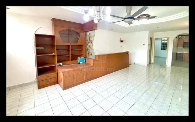 DEPOSIT FLEXIBLE🔥FACING OPEN TINGKAT 1 Taman Lagenda Mas Townhouse 1