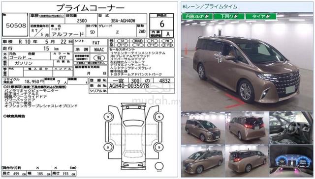 2025 Toyota ALPHARD 2.5 Z C-Golden JBL F-Spec JPN - 3