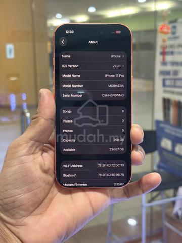 iPhone 17 Pro 256GB Used | Like New Zp Set - photo 5 of 6
