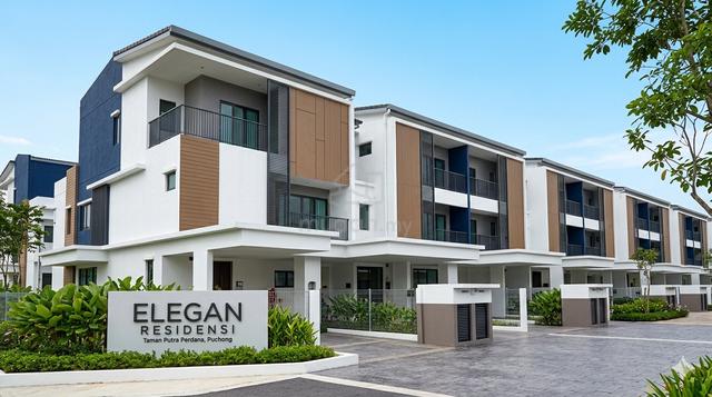 House for Rent with Fully Furnished Elegan Residensi 1