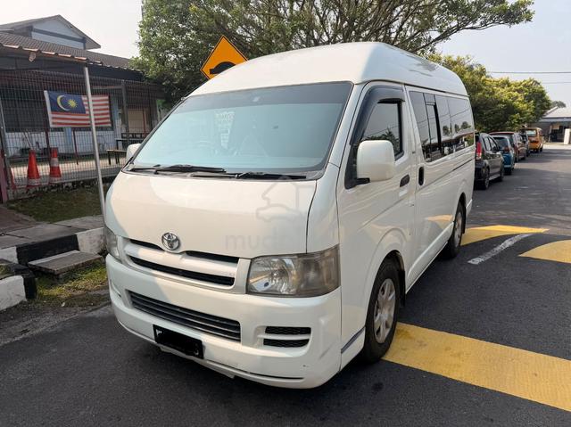 2007 Toyota HIACE 2.7 window van highroof (M) - 2