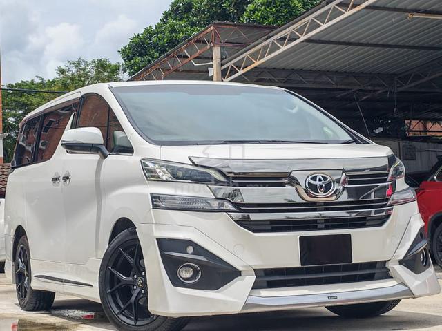 2016 Toyota VELLFIRE 2.5 ZG BLACK EDITION - 1