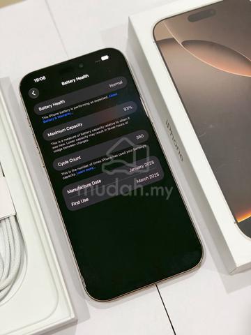 (W4Q5W) iPhone 16 Pro Max 256gb Desert | Spaylater - photo 3 of 6
