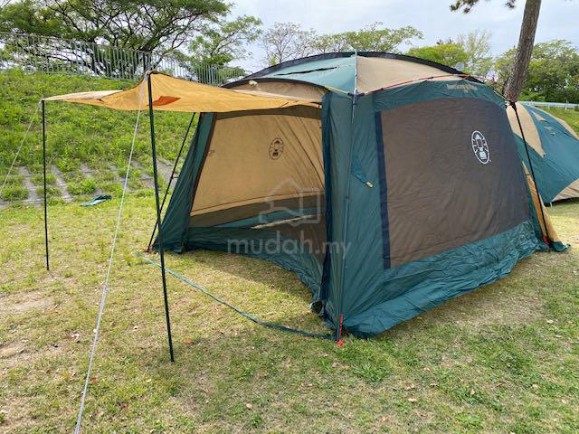 Coleman ROUND SCREEN 400EX キャンプ用品 スクリーンタープ ジャンク