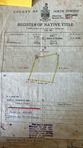 Sabah Sipitang Agricultural Freehold Land For Sale 1