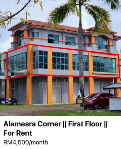 Prime Commercial Shoplot ALAMESRA - 1st Floor For RENT 1