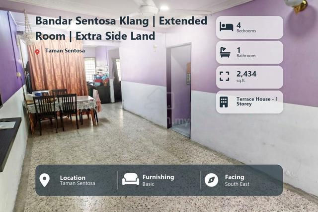 4R1B Single Storey Corner Lot @Bandar Sentosa Klang 1