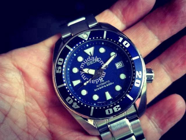 seiko sumo blue