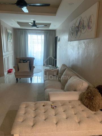 Rumah Teres Dua Tingkat (Kluster) untuk Dijual di Bukit Mertajam 1