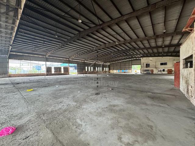 FOR RENT DETACHED FACTORY / WAREHOUSE Sungai Kapar Indah Aman Perdana 1