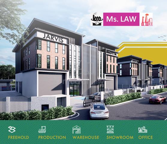 BUILTSON Light Industrial 3 Storey Semi D wt Lift Pematang Tinggi Alma 1