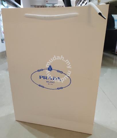 Prada Paper Bag - Watches & Fashion Accessories for sale in Kuchai Lama,  Kuala Lumpur