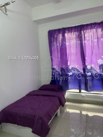 FULLY FURNISH bilik sewa single PEREMPUAN di BANGI 1