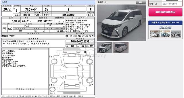 2023 Toyota ALPHARD 2.5 Z Modellista Bodykit 7K KM - 3