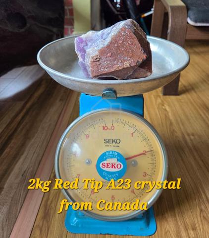 Auralite 23 Red Tip crystal from Canada - photo 2 of 3