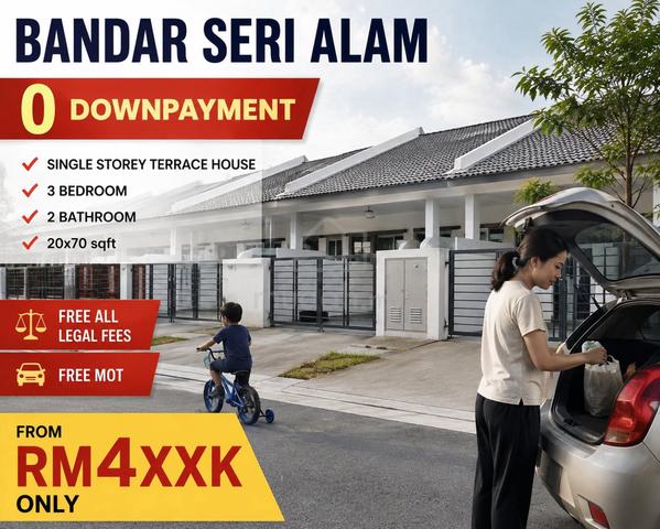 Bandar Seri Alam/Single Storey/CIQ/JB Town/Convenience To Everywhere 1