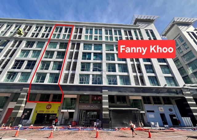 KK Times Square 7-Storey Signature Office, Road Frontage, KK City 1
