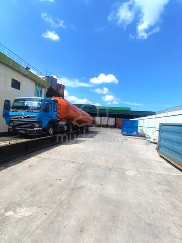 1ACRE FACTORY FOR RENT @ jln keluli pasir gudang @43560 SQFT 1