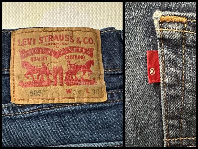 Levi's 505 Single ®️ Straight Cut W34 L30 🇲🇽  - photo 4 of 6