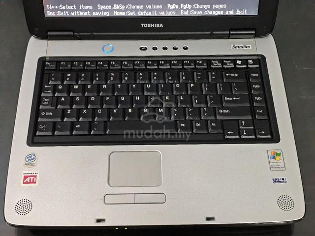 Toshiba Satellite A60 vintage year 2004 laptop - photo 3 of 6