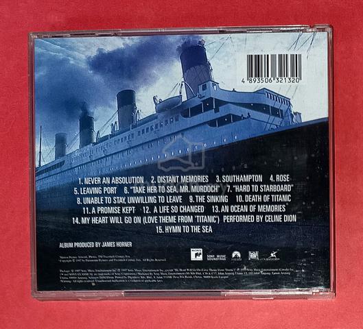 TITANIC MOVIE SOUNDTRACK Cd - photo 2 of 3